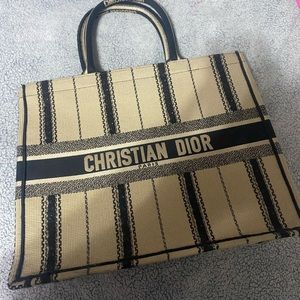 Large Dior Book Tote